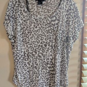 Forever 21 cheetah print top